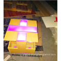 Small Coffee Table with LED Light Hot sale movable small coffee table with LED light Manufactory